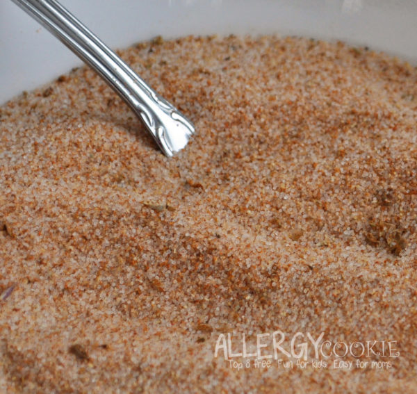 Homemade Seasoned Salt (top 8 free, corn free, gluten free, vegan