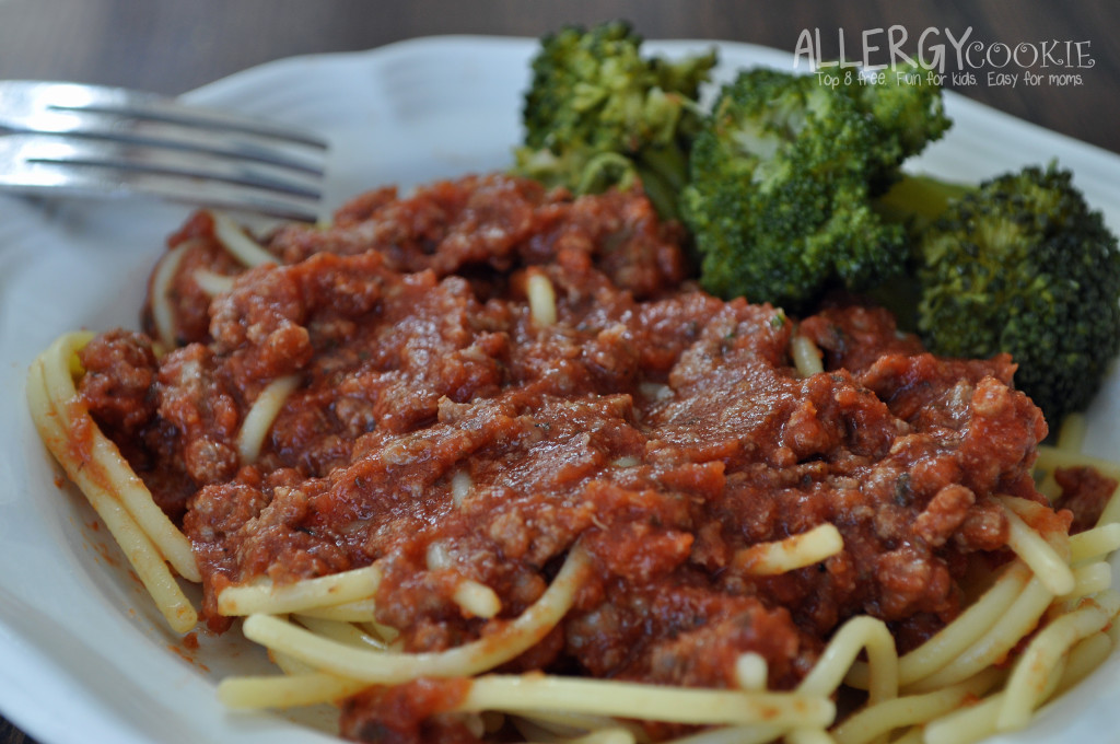 Old Fashioned Spaghetti Sauce (top 8 free, gluten free, soy free