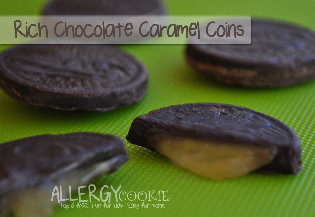 Chocolate Caramel Coins