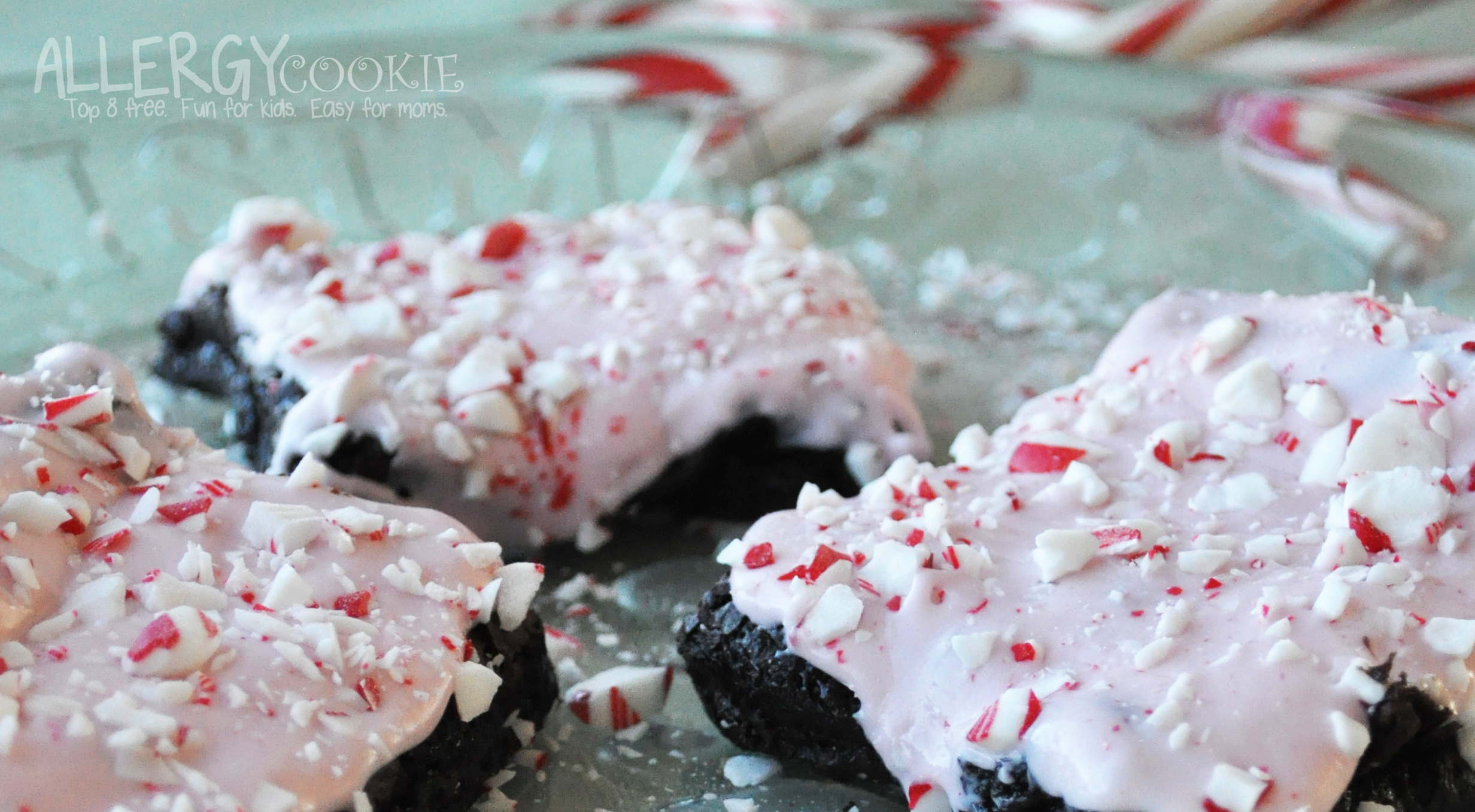 You are currently viewing Peppermint Cream Cheese Candy Cane Brownies