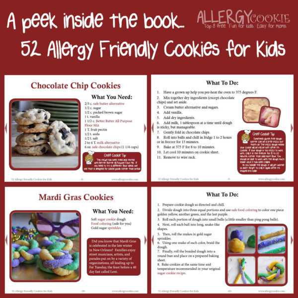 eBook: 52 Allergy Friendly Cookies for Kids