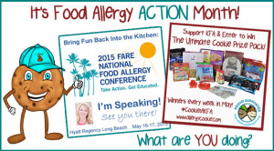 Read more about the article Food Allergy Action: All over the web this month plus your local community!