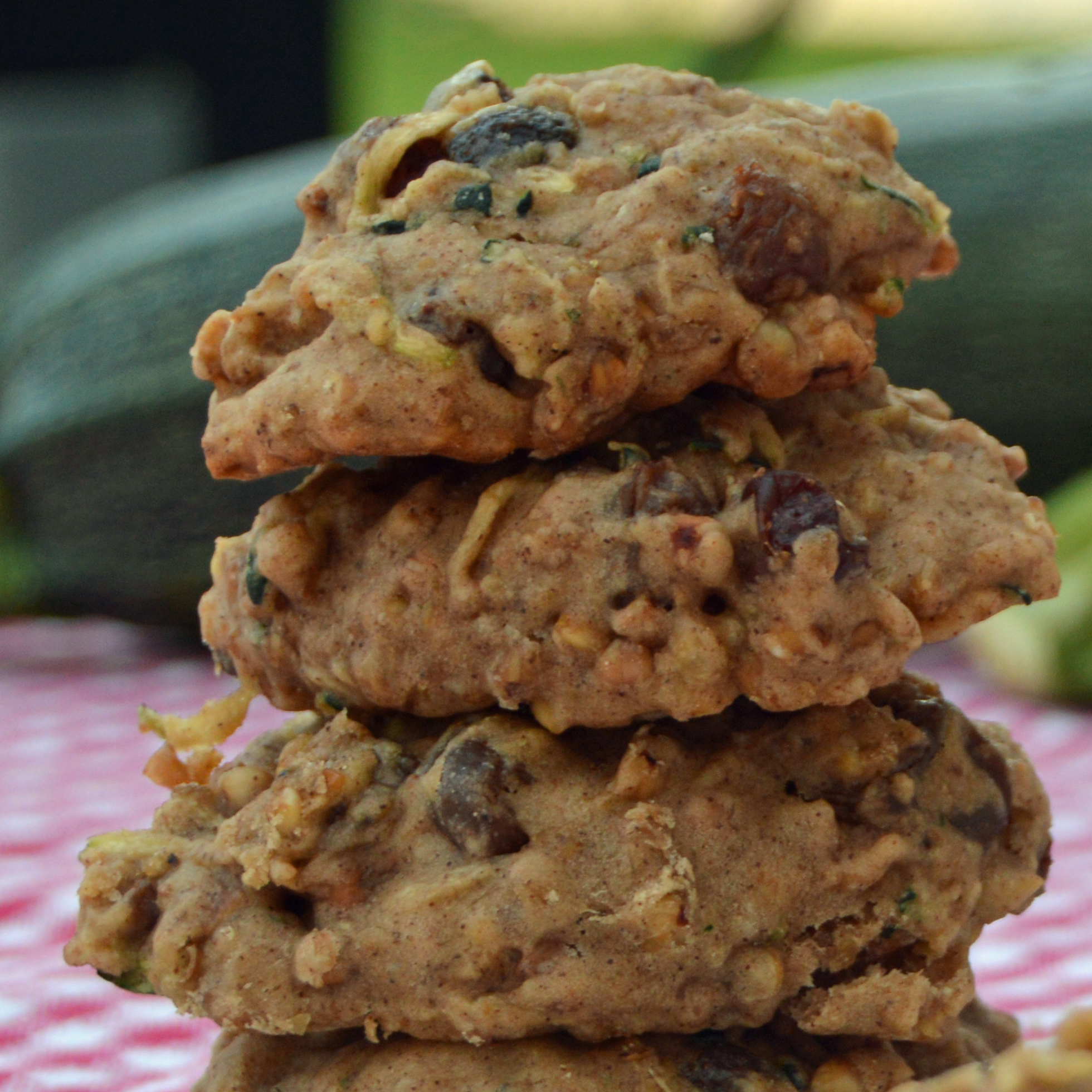 Grill-Baked Zucchini Cookies (gluten free, vegan, top 8 free, allergy friendly)